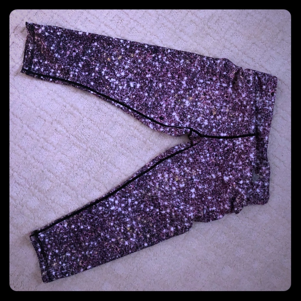 Galaxy 🌌 space 🪐 workout yoga leggings / capris